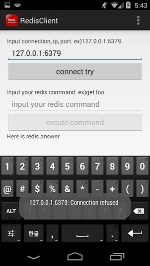 RedisClient Screenshot 1