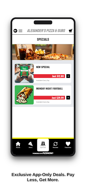 Alexander's Pizza and Subs Screenshot 3