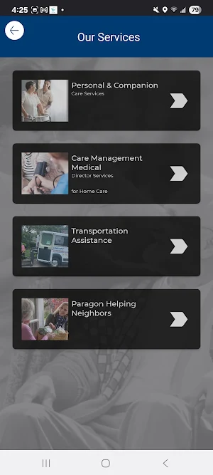 Paragon Home Care Screenshot 2