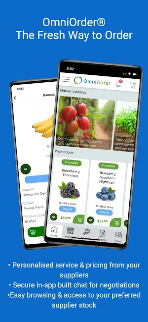 OmniOrder Marketplace Screenshot 1