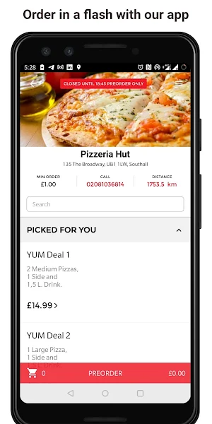 Pizzeria Hut Screenshot 0