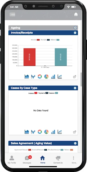 ESAT | Client Mobile app Screenshot 1