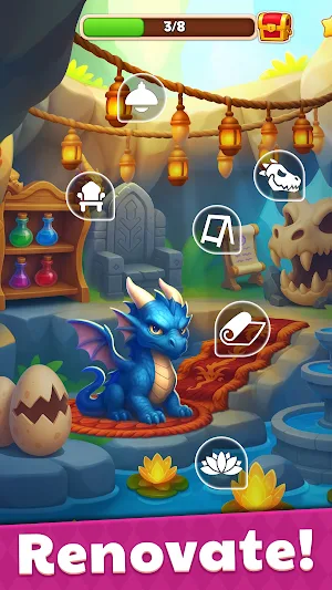 Merge Fantasy Makeover & Decor Screenshot 1