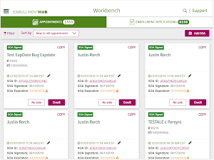 Enrollment HUB Screenshot 1