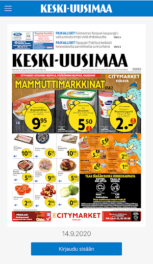 Keski-Uusimaa – päivän lehti Screenshot 0
