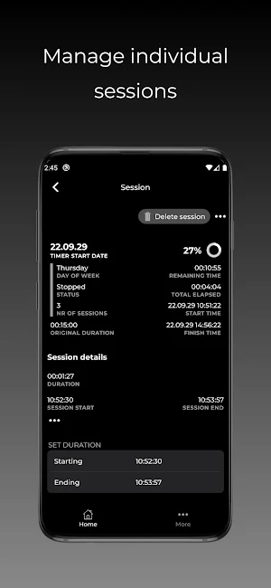 Worktimeshare: Log Your Work Screenshot 2
