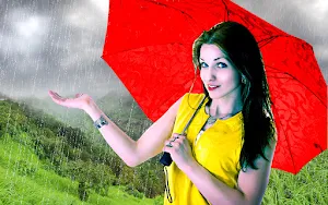 Monsoon photo editor rain fram Screenshot 2