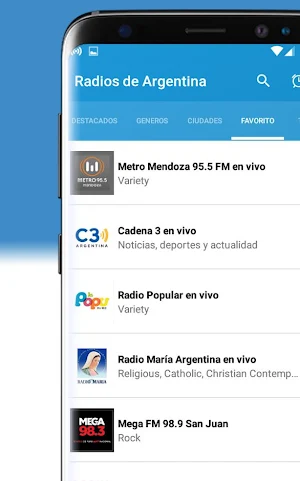 Radios de Argentina Live Screenshot 2