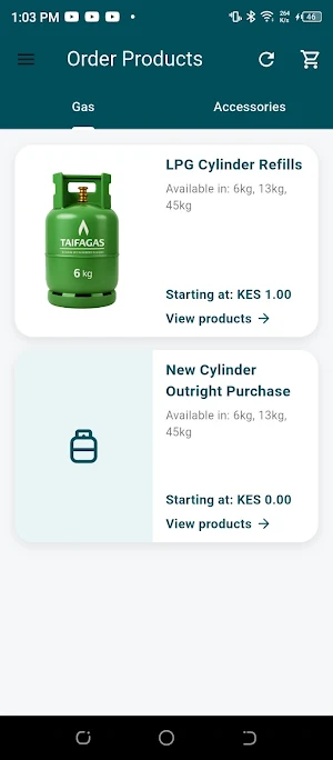 Gas express Screenshot 1