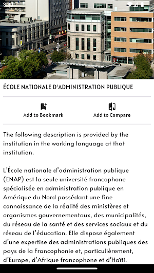 College Canada Screenshot 2