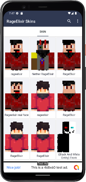 RageElixir Skins for Minecraft Screenshot 0