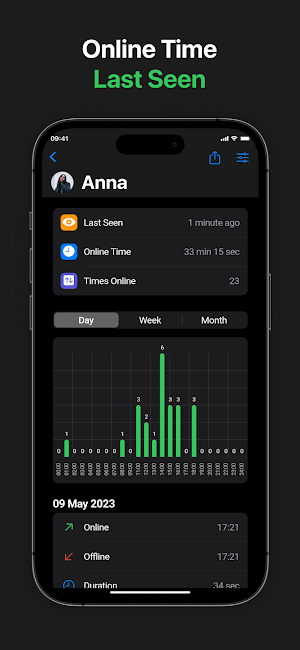 WatLogs: Online Status Monitor Screenshot 0