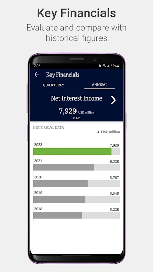 QNB Investor Relations Screenshot 1