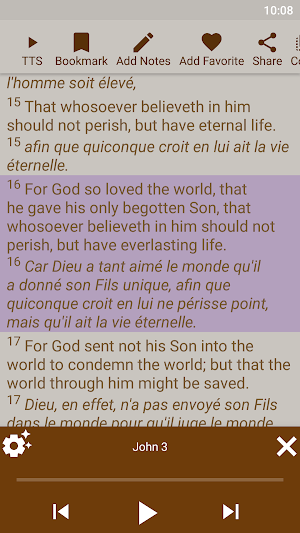 English- French Bible kjv-lsg Screenshot 1