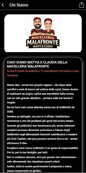 APP Malafronte Macelleria Screenshot 2
