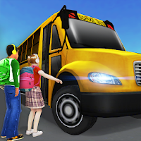 Super High School Bus Driving Simulator 3D - 2020