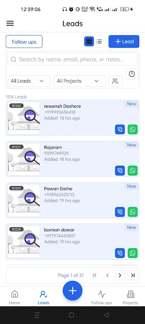 OP CRM Screenshot 1