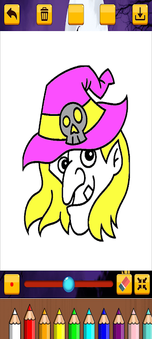 Witch Coloring Screenshot 3