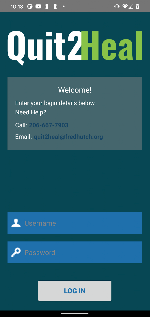 Quit2Heal A Screenshot 0