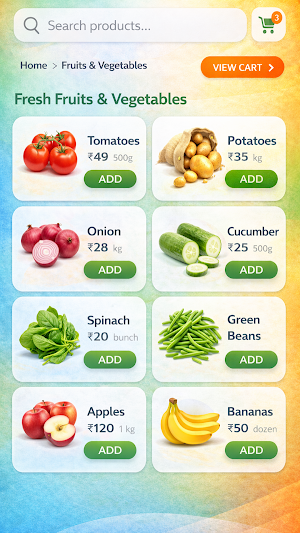 Roshan Market - Online Grocery Screenshot 3