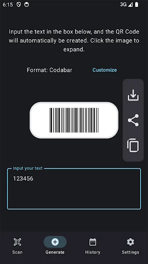 QR Code Generator & Scanner Screenshot 0