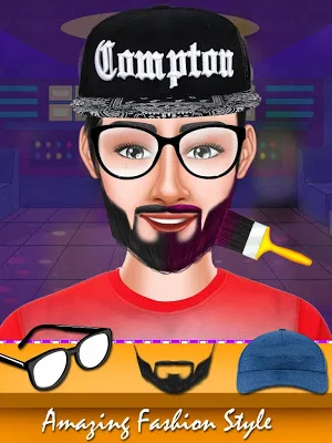 Barber Shop - Celebrity Fashion  Beard Salon Game Screenshot 2