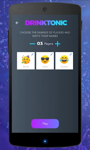 Drinktonic - Drinking Game Screenshot 1