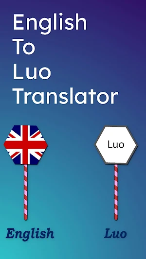 English To Luo Translator Screenshot 0