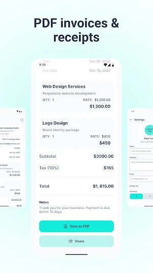 InvoiceMaker Screenshot 3