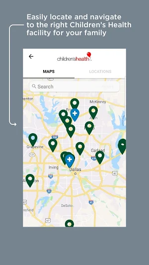 Children’s Health Mobile App Screenshot 1