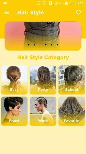 Girls HairStyle Steps Screenshot 1