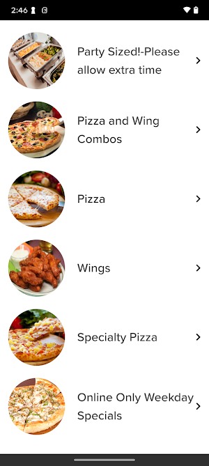 Honest Johns Pizzeria Screenshot 1