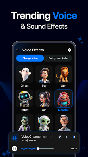 AI Voice Changer・Voice Effects Screenshot 1