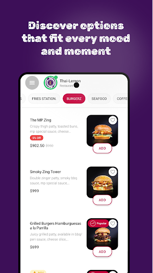 ePOSmatic - Thai Restaurant Screenshot 2