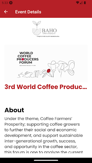 World Coffee Producer Forum Screenshot 2