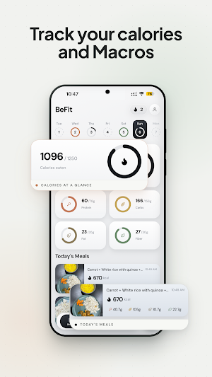 BeFit: Nepali Calorie Tracker Screenshot 3