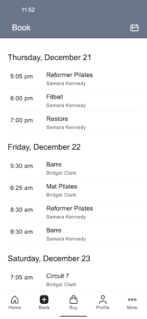 ELEVATE Pilates & Wellness Screenshot 1