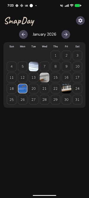 Snap Day: Photo Journal Screenshot 0