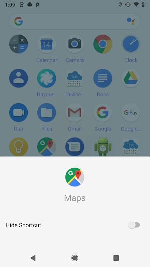 Gaming Android UI Theme Style Launcher Screenshot 1