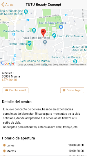 TUTÚ Beauty Concept Screenshot 1