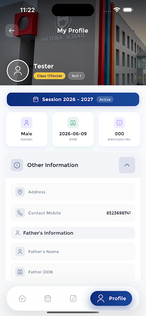 Sai Public School Student Screenshot 1