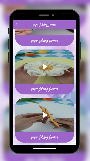 Origami flower Screenshot 3