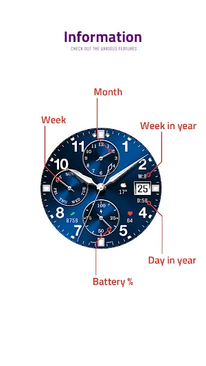 JW187 jwstudio watchface Screenshot 1
