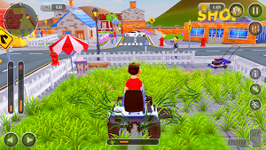 Lawn Mowing Simulator Grasscut Screenshot 1