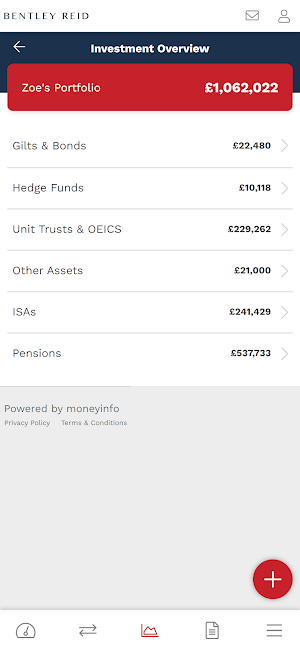 Bentley Reid Client Portal Screenshot 2
