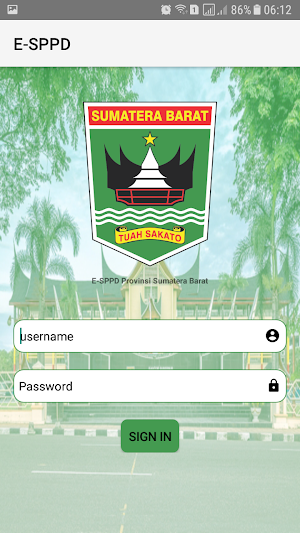 E-SPPD Provinsi Sumatera Barat Screenshot 0