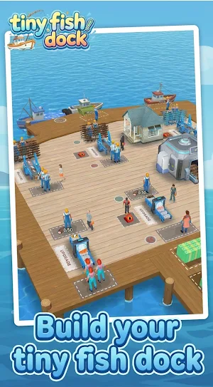 Tiny Fish Dock Screenshot 0