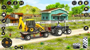 Real JCB Backhoe Loader Game Screenshot 2