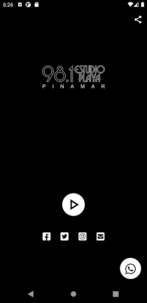 Estudio Playa FM 98.1 Pinamar Screenshot 2
