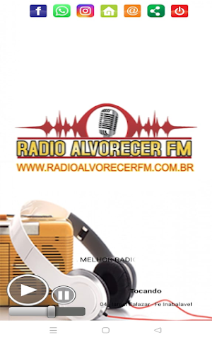 Rádio Web Alvorecer  Screenshot 0